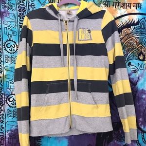 Striped Billabong Zip Sweatshirt